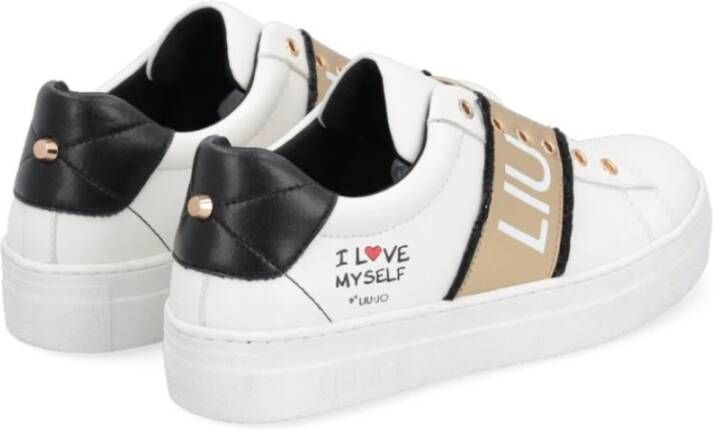 Liu Jo Chic Alicia Sneakers Wit I Love Myself