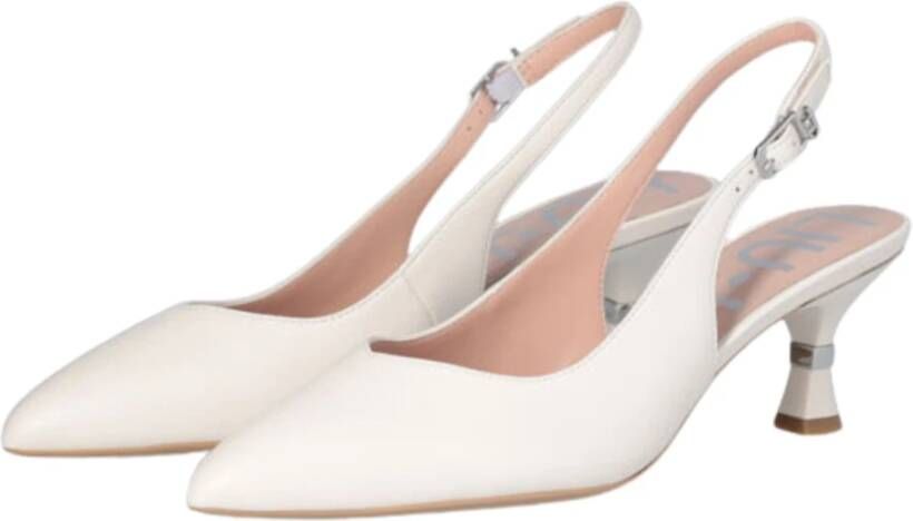 Liu Jo Crème platte slingback schoenen Beige Dames