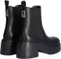 Liu Jo Dames Beatles Stijl Leren Enkellaars Black Dames - Thumbnail 5