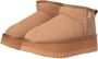 Liu Jo Brandy Enkellaarzen Platform Suède Brown Dames - Thumbnail 6