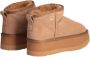 Liu Jo Brandy Enkellaarzen Platform Suède Brown Dames - Thumbnail 7