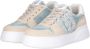 Liu Jo Denim Maxi Sneakers Sand Beige Dames - Thumbnail 2