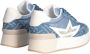Liu Jo Denim Sneakers met Glitterdetail Blue Dames - Thumbnail 3