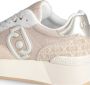 Liu Jo Dreamy 02 savana suède mesh sneakers Beige Dames - Thumbnail 8