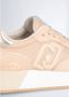 Liu Jo Beige Logo Sneakers met Suède en Mesh Panelen Beige Dames - Thumbnail 4