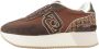 Liu Jo Hoge Top Dames Sneakers Synthetisch Brown Dames - Thumbnail 12