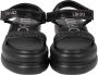 Liu Jo Stijlvolle platte sandalen voor de zomer Black Dames - Thumbnail 12