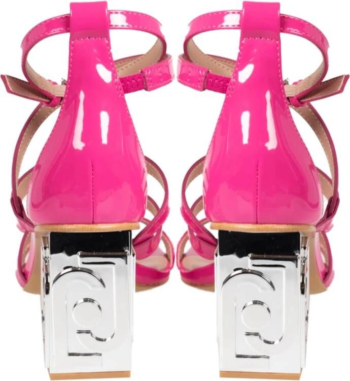 Liu Jo Elegant Enkelband Sandalen Pink Dames