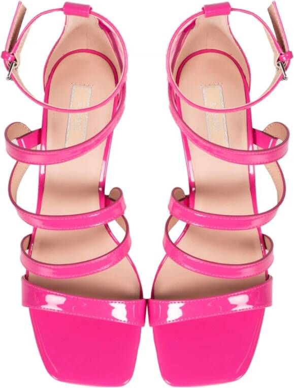 Liu Jo Elegant Enkelband Sandalen Pink Dames