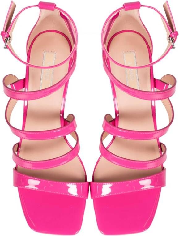Liu Jo Elegant Enkelband Sandalen Pink Dames