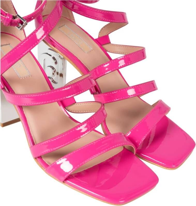 Liu Jo Elegant Enkelband Sandalen Pink Dames