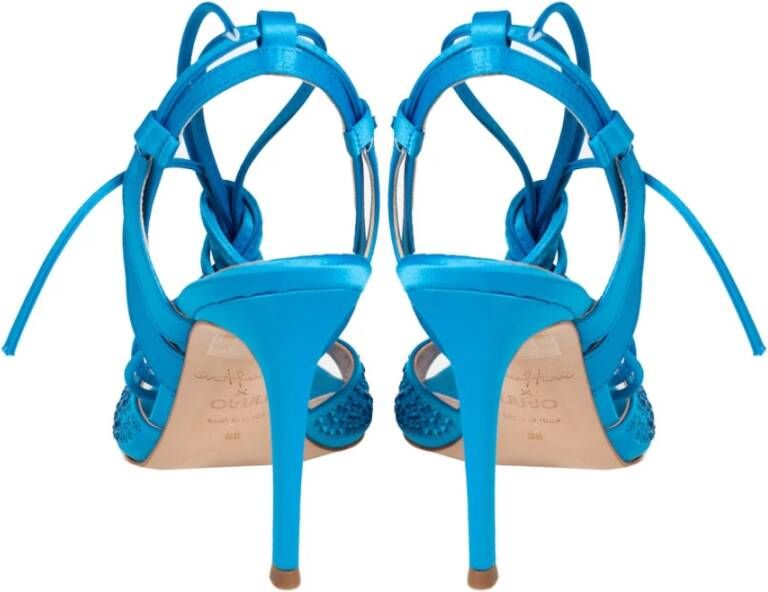 Liu Jo Elegante Enkelband Pumps Blue Dames