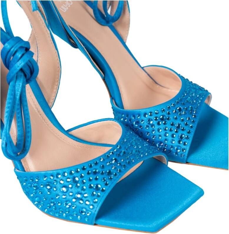 Liu Jo Elegante Enkelband Pumps Blue Dames