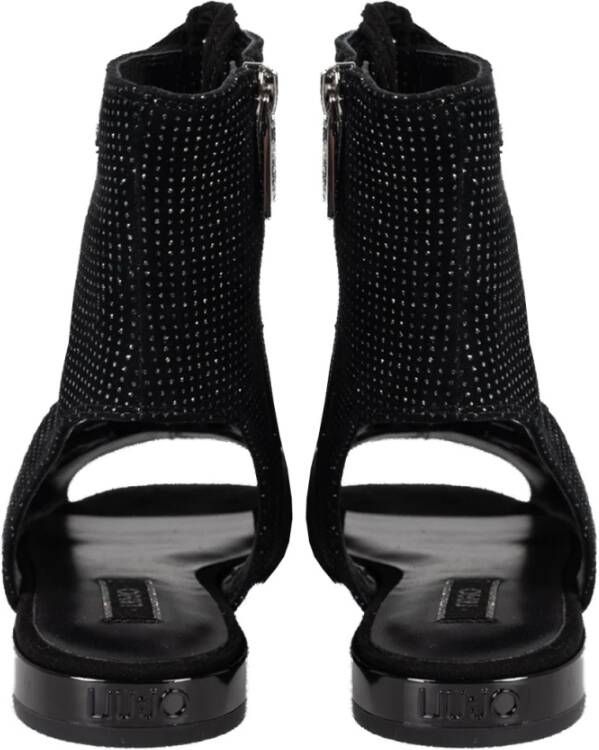 Liu Jo Elegante Romeinse sandalen Black Dames