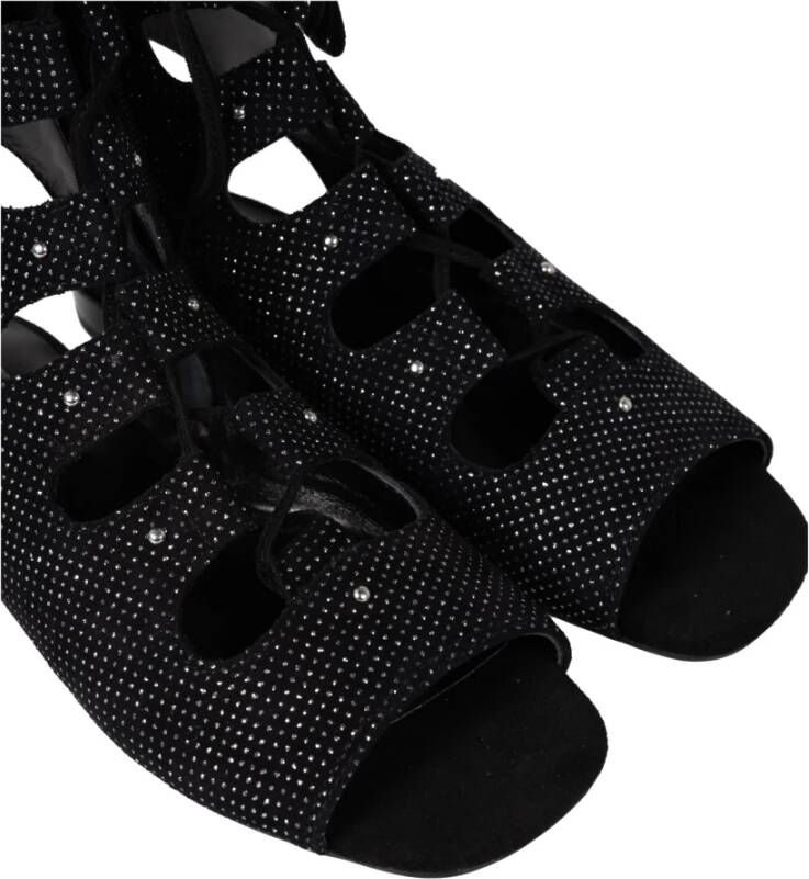 Liu Jo Elegante Romeinse sandalen Black Dames