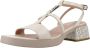 Liu Jo Elegante Sandaal voor Vrouwen Beige Dames - Thumbnail 4