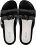 Liu Jo Slipper-stijl Sandalen met Origineel Ontwerp en Sprankeling Black Dames - Thumbnail 5