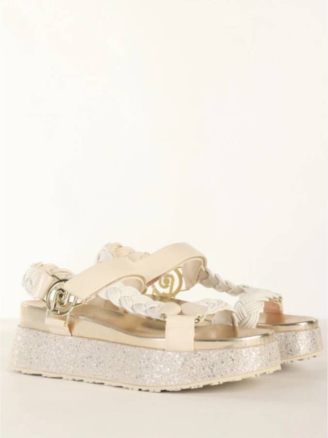 Liu Jo Flat Sandals Beige Dames