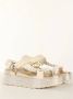 Liu Jo Platform Sandals Braiding Dames Sandalen White Butter - Thumbnail 13