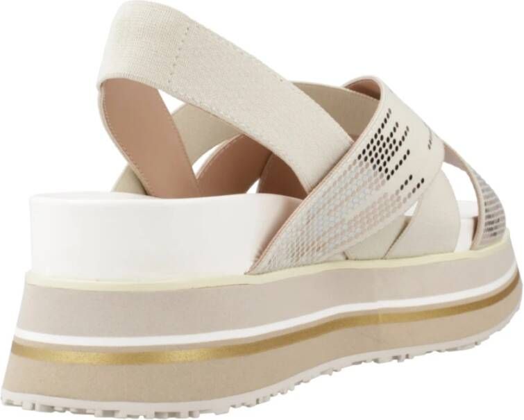 Liu Jo Flat Sandals Beige Dames