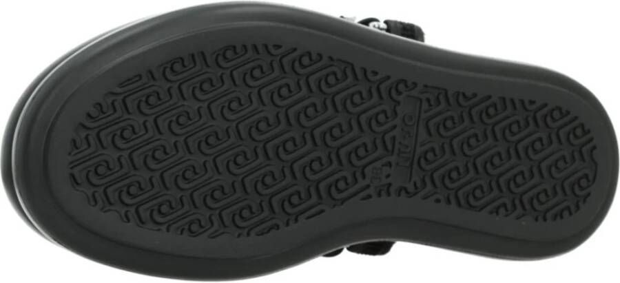 Liu Jo Stijlvolle platte sandalen voor de zomer Black Dames