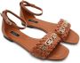 Liu Jo Casual Camel Leren Dames Sandalen Brown Dames - Thumbnail 4