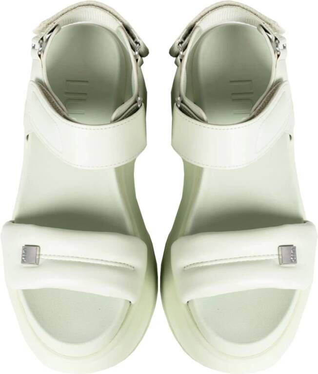 Liu Jo Flat Sandals Green Dames