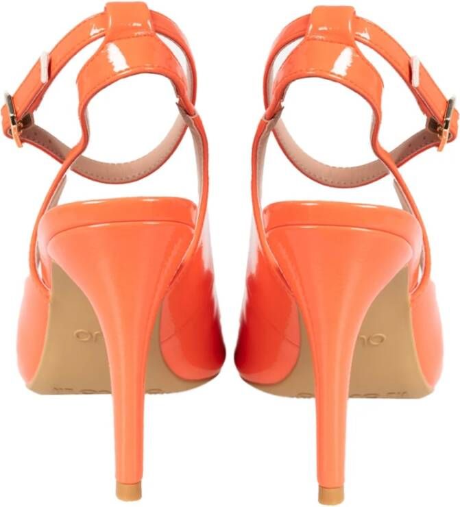 Liu Jo Flat Sandals Orange Dames