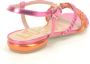 Liu Jo Stijlvolle Paarse Platte Sandalen Roze Dames - Thumbnail 2