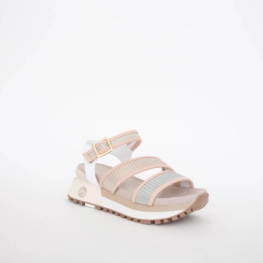 Liu Jo Flat Sandals Roze Dames