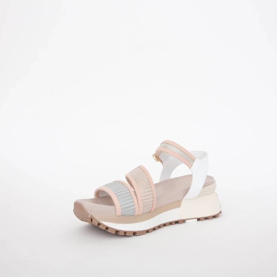 Liu Jo Flat Sandals Roze Dames