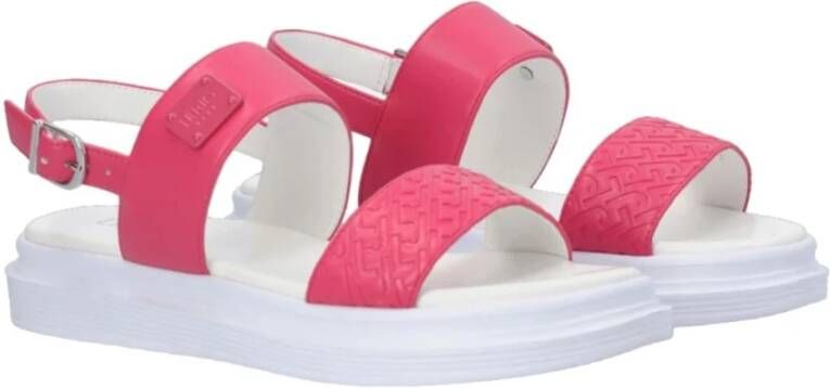 Liu Jo Flat Sandals Roze Dames