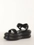 Liu Jo Sprankelende Plateau Sandalen Zwart Dames - Thumbnail 3