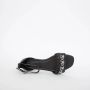 Liu Jo Zwarte Platte Sandalen Zwart Dames - Thumbnail 5