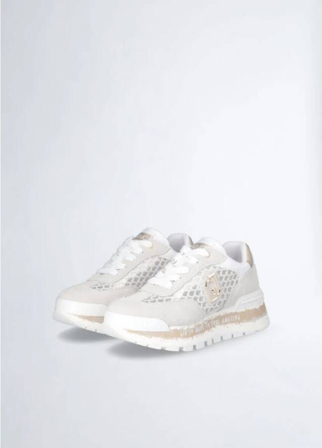 Liu Jo Geweldige 23 Sneaker Wit Goud White Dames