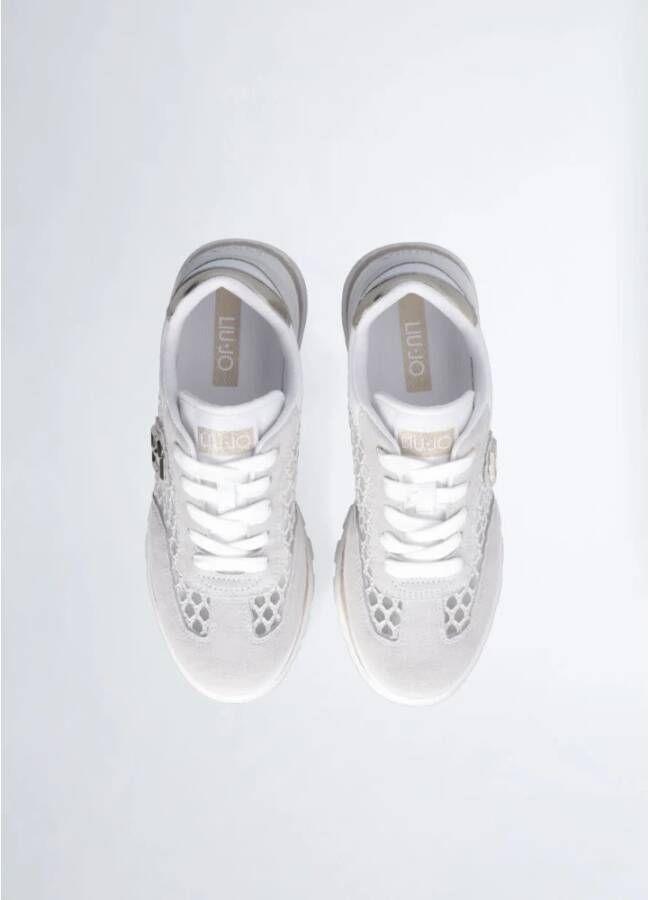 Liu Jo Geweldige 23 Sneaker Wit Goud White Dames