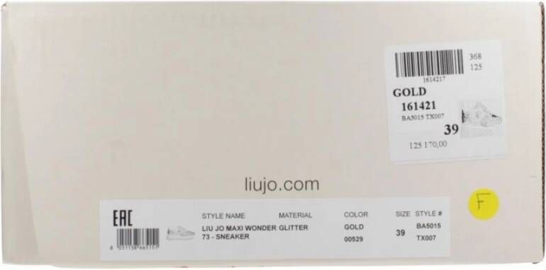 Liu Jo Gouden Zilveren Maxi Wonder Sneakers