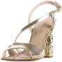 Liu Jo Grijze leren sandalen met gesp - Thumbnail 2
