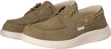 Liu Jo Groene leren heren loafers Green Heren