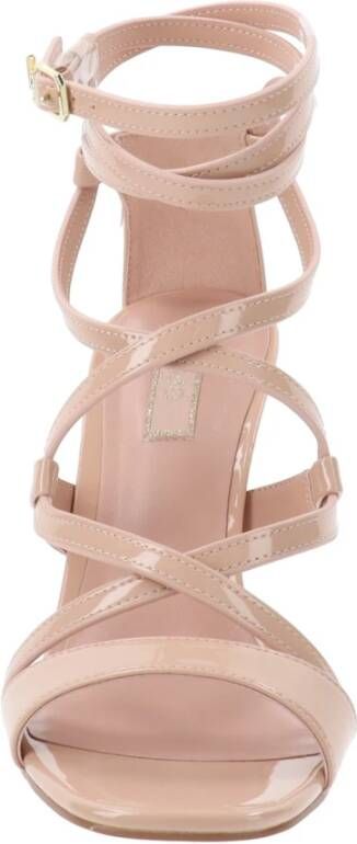 Liu Jo Hoge hak sandalen in Similpelle Beige Dames