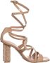 Liu Jo Verhoog Stijl met Hoge Hak Sandalen Beige Dames - Thumbnail 15