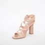 Liu Jo Verhoog Stijl met Hoge Hak Sandalen Beige Dames - Thumbnail 3