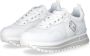 Liu Jo Witte leren sneakers met metalen details White Dames - Thumbnail 10