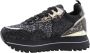 Liu Jo Sportieve Zwarte Sneakers met Zijlogo Black Dames - Thumbnail 5