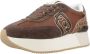 Liu Jo Hoge Top Dames Sneakers Synthetisch Brown Dames - Thumbnail 7