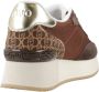 Liu Jo Hoge Top Dames Sneakers Synthetisch Brown Dames - Thumbnail 9