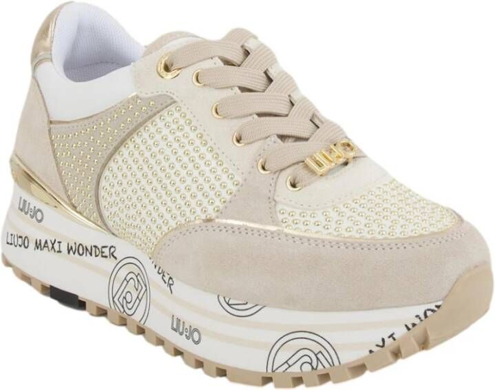 Liu Jo Ivoor Sneaker Schoenen Beige Dames