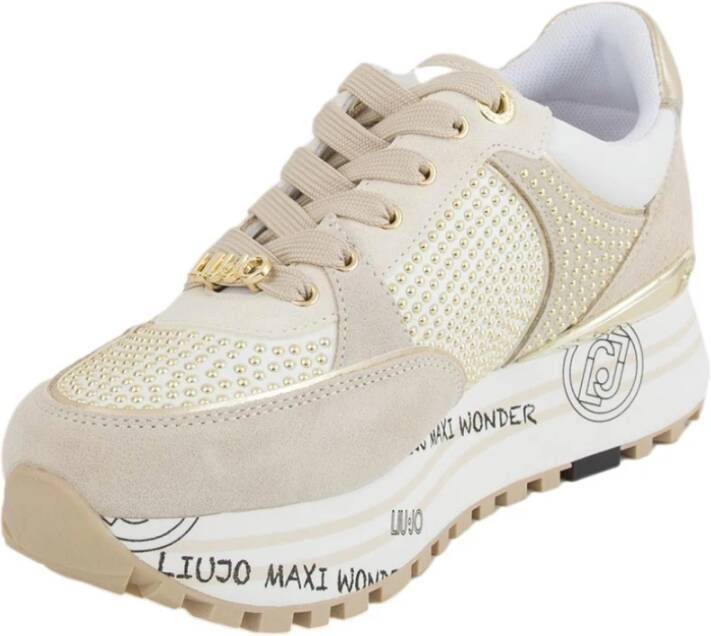 Liu Jo Ivoor Sneaker Schoenen Beige Dames