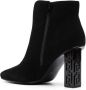 Liu Jo Enkellaars Black 37 Jennifer 05 Dames Enkellaarsjes Suede Zwart - Thumbnail 5