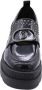 Liu Jo Zwarte platte schoenen met metalen logotoebehoren Black Dames - Thumbnail 12